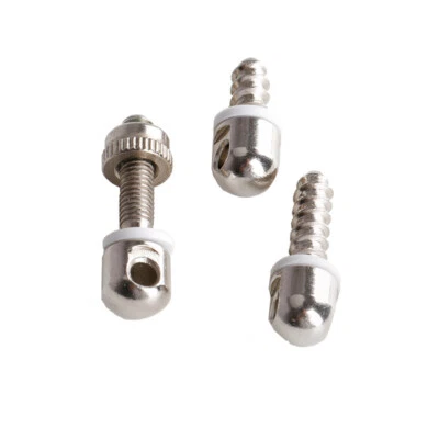 QD Strap Buckle Special Screw Fastening Screw Butterfly Bipod Silver/black - Image 1 of 4