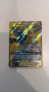 Pikachu & Zekrom GX 162/181 FR HP Full Art Ultra Rare SM Team Up french - Picture 1 of 2