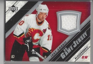 Tony Amonte 2005-06 Upper Deck Game Gear Jersey #J2-T0