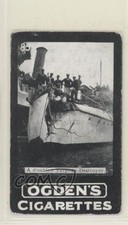 1901 Ogden's General Interest Series D Tobacco A Disabled Torpedo-Destroyer #85