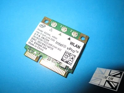 Intel Dualband Wireless 533AN_HMW Mini PCI-e WiFi-Karte - Bild 1 von 4