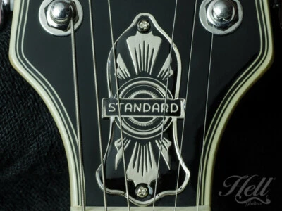 HELL GUITARS "Custom Standard" Diecast Truss Rod Cover. Fits Gibson Les Paul, SG, many more
