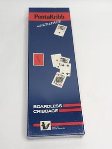 Vintage PENTAKRIBB - Boardless Cribbage Game by DalJon Inc New Old Stock, Sealed - Picture 1 of 9