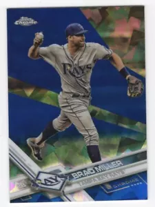 2017 Topps Chrom Saphir Edition Druckauflage 250 Brad Miller #356 Tampa Bay Strahlen - Bild 1 von 2