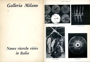 KAISSERLIAN Giorgio, Nuove ricerche visive in Italia. Catalogo di mostra. 1966 - Foto 1 di 1