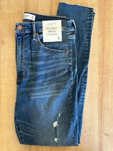 Pantalones de mezclilla para mujer Abercrombie & Fitch súper ajustados talla 31/12 nuevos con etiquetas 101 - Imagen 1 de 6