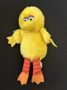 Big Bird Vintage Applause Mini Plush Yellow Doll Stuffed Toy Sesame Street 16cm - Picture 1 of 6