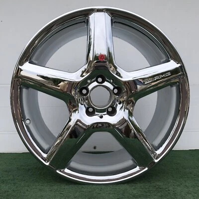 Llanta trasera Mercedes Benz S65 S550 S600 AMG 2007-13 20" genuina de fábrica OEM  Foto 1 de 4