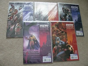 2010 Marvel SIEGE CAPT AMERICA (4) Books Mixed Lot VF/NM Bagged & Boarded - Picture 1 of 4