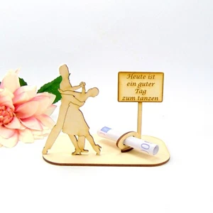 Regalo de dinero pareja de baile para una clase de baile con diferentes carteles cupón - Imagen 1 de 10