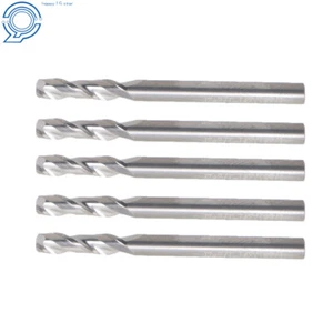5 Pack End Mill 1/8" Diameter 1/2" Cut Length 2 Flute 1-1/2" Overall Length - Picture 1 of 12