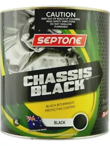 Septone Chassis Black Bituminous Protective Coating 4L (AUCB4) - Picture 1 of 12