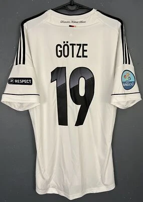 MENS GOTZE #19 GERMANY 2012/2013 DEUTSCHLAND SOCCER FOOTBALL SHIRT JERSEY SIZE M - Image 1 of 4