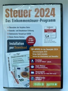 Steuer 2024 Einkommenssteuer Steuererklärung Steuerprogramm Aldi Download 24 - Bild 1 von 1