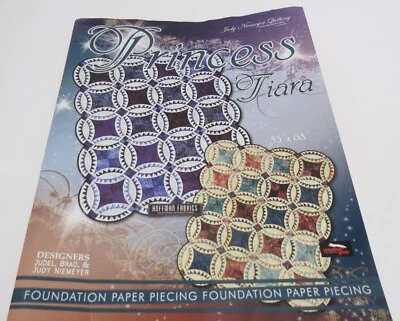 Pie de papel base Judy Niemeyer acolchado “Princesa Tiara” - 55” x 68 Foto 1 de 4