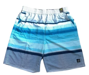 Para hombres Talla XXL Body Glove 2X Bañador Pantalones Cortos Aqua Rayas Nuevo con Etiqueta - Imagen 1 de 2