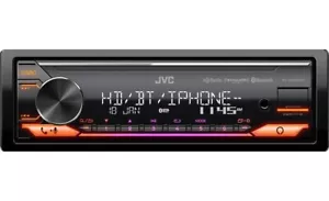 NUOVO JVC KD-X480BHS, Ricevitore multimediale digitale 1 DIN con Bluetooth, USB, radio HD - Foto 1 di 2