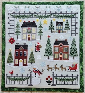 Waxing Moon Designs counted cross stitch pattern leaflet ~ Christmas Court ~ 228 - Picture 1 of 1