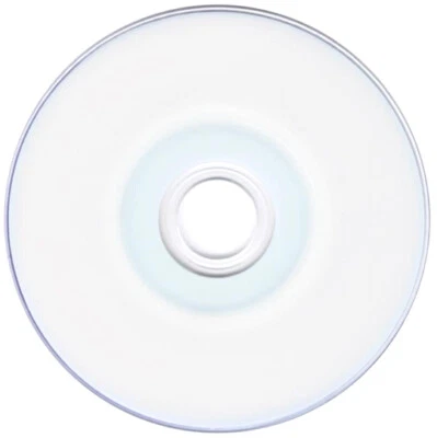 5-Pak 3-Inch White Inkjet Hub 4X Mini DVD-R for Camcorders in Mini Jewel Cases! - Image 1 of 2