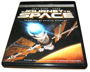 Journey To Space - Patrick Stewart - Near Mint - 4K Ultra HD Blu-Ray Region A - Picture 1 of 2