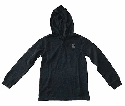 Volcom Boy's Kids Murphy Pullover Sweater Hooded Black Green Size 5 6 7 year NWT - Image 1 of 4