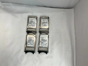 Lot of qty 4 x 43X0825 146GB 10K SAS 2.5" HOT SWAP HDD IBM x series - Picture 1 of 3