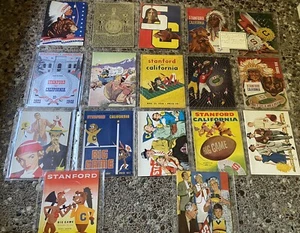 Lot Stanford VS California Football Game Programs The “Big Game” -All 1940-1959 - Picture 1 of 24
