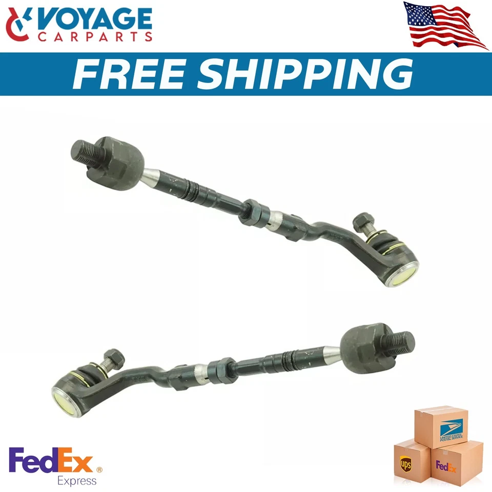 Juego de barras de amarre conductor delantero pasajero e interior-exterior lado para BMW X3 2004-2010 Foto 1 de 4