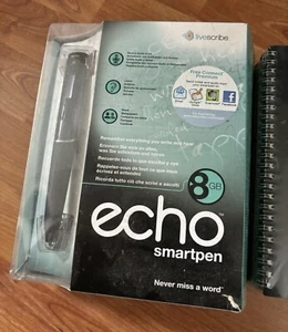 Brand New LiveScribe ECHO SmartPen & Notepads PREMIUM PACK - Picture 1 of 12