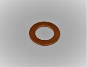 82-1880 OIL DRAIN PLUG PRIMARY COVER COPPER WASHER 5/16ID TRIUMPH 650 750 T120 - Bild 1 von 1