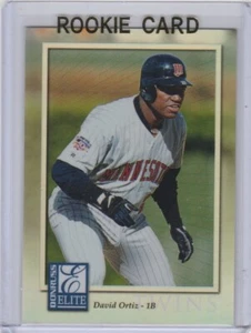 DAVID ORTIZ RARE $$ ROOKIE CARD Donruss Collections BASEBALL RC Boston RED SOX! - Picture 1 of 2