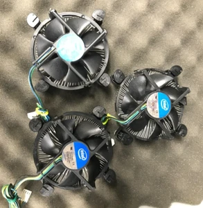 3 x Intel Copper Core i3 i5 i7 Socket LGA 1150 1155 1156 CPU Fan Heatsink Cooler - Photo 1/8