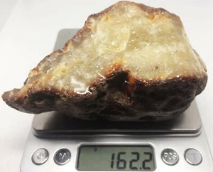 Amber baltic natural raw stone waxwhite Chips Bead Pendant Cabochon 琥珀石芯片珠子吊坠凸圆形 - Picture 1 of 12