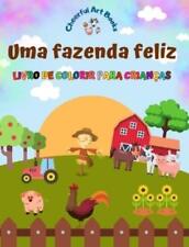 Cheerful Art Bo Uma fazenda feliz - Livro de colorir para (Hardback) (UK IMPORT)
