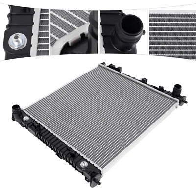 Radiator w/Transmission Oil Cooling Hole For Hyundai Santa Fe/Kia Sorento 21-23 - Image 1 of 4