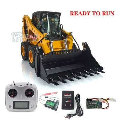 LESU 1/14 Aoue-LT5H Wheeled Assembled Skid-Steer RC Hydraulic Loader RTR Sound - Image 1 of 4