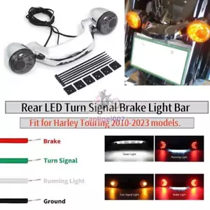 Rear Brake LED Light Bar Turn Signal For Harley Road Street Glide FLHX 2010-2023 - Picture 1 of 15