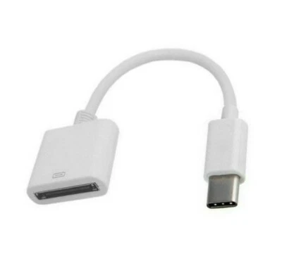 USB Typ-C 3.1 Stecker auf 30 Pin Buchse Dock Adapter Kabel für Laden & Daten Sync - Bild 1 von 4
