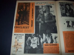 SHARON TATE Magazine CHRISTINE NERAC-FLIRTATIONS-SHOCKING BLUE-MARY HOPKIN 12406 - Picture 1 of 5