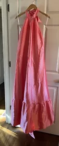 Free People x Hansen und Gretel Gateau Kleid in Wassermelonenrosa Größe XL neu mit Etikett $ 329 - Bild 1 von 9