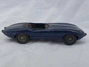 CORGI TOYS E Typ JAGUAR blau Oldtimer Spielzeug alt vintage - Bild 1 von 11