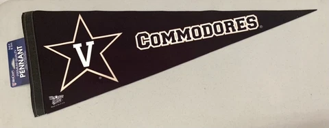 Vanderbilt University Commodores 12"x30" Premium Pennant College Room Decor NEW Cover