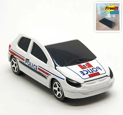 Majorette Peugeot 307 Police White - Wheels 5CS 1:53 (3") no Package - Image 1 of 4