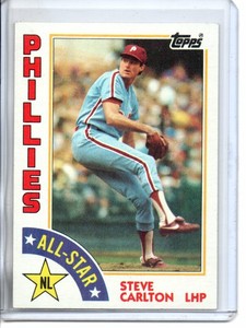 1984 TOPPS STEVE CARLTON ALL-STAR