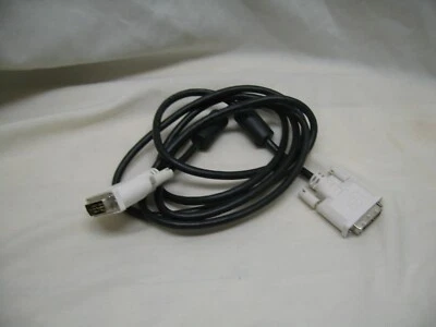DELL DVI HOTRON COMPUTER MONITOR CABLE E246588 AWM STYLE 20276 30V VW-1 DL39 - Image 1 of 3