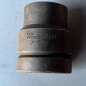 Martin 7-632 Forged Alloy Steel 1" Impact Socket 1" Power Impact Drive - N - Bild 1 von 7