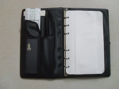 Schreibmappe mit Rechenschieber, Mappe, Druckbleistift, Block, 70 Jahre, neu - Bild 1 von 4