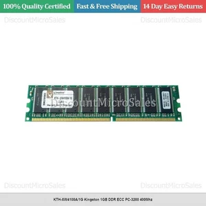 KTH-XW4100A/1G Kingston 1GB DDR ECC PC-3200 400Mhz - Picture 1 of 1