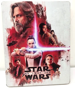 Star Wars: The Last Jedi Blu-Ray & DVD Movie Steelbook Case 2018 - Picture 1 of 20