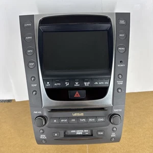 08 09 Lexus GS GS-350 GS-460 TOUCH-SCREEN Navigation Radio A/C Climate Control - Bild 1 von 7